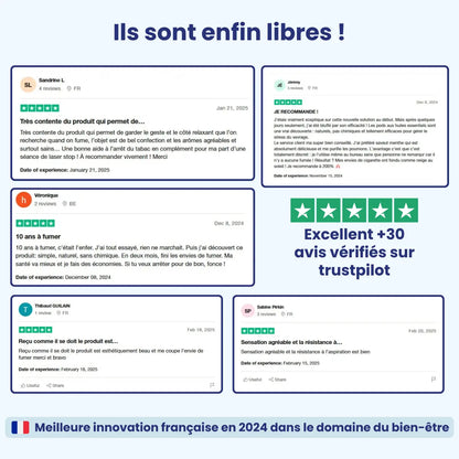 Un pack conçu pour vous libérer du tabac