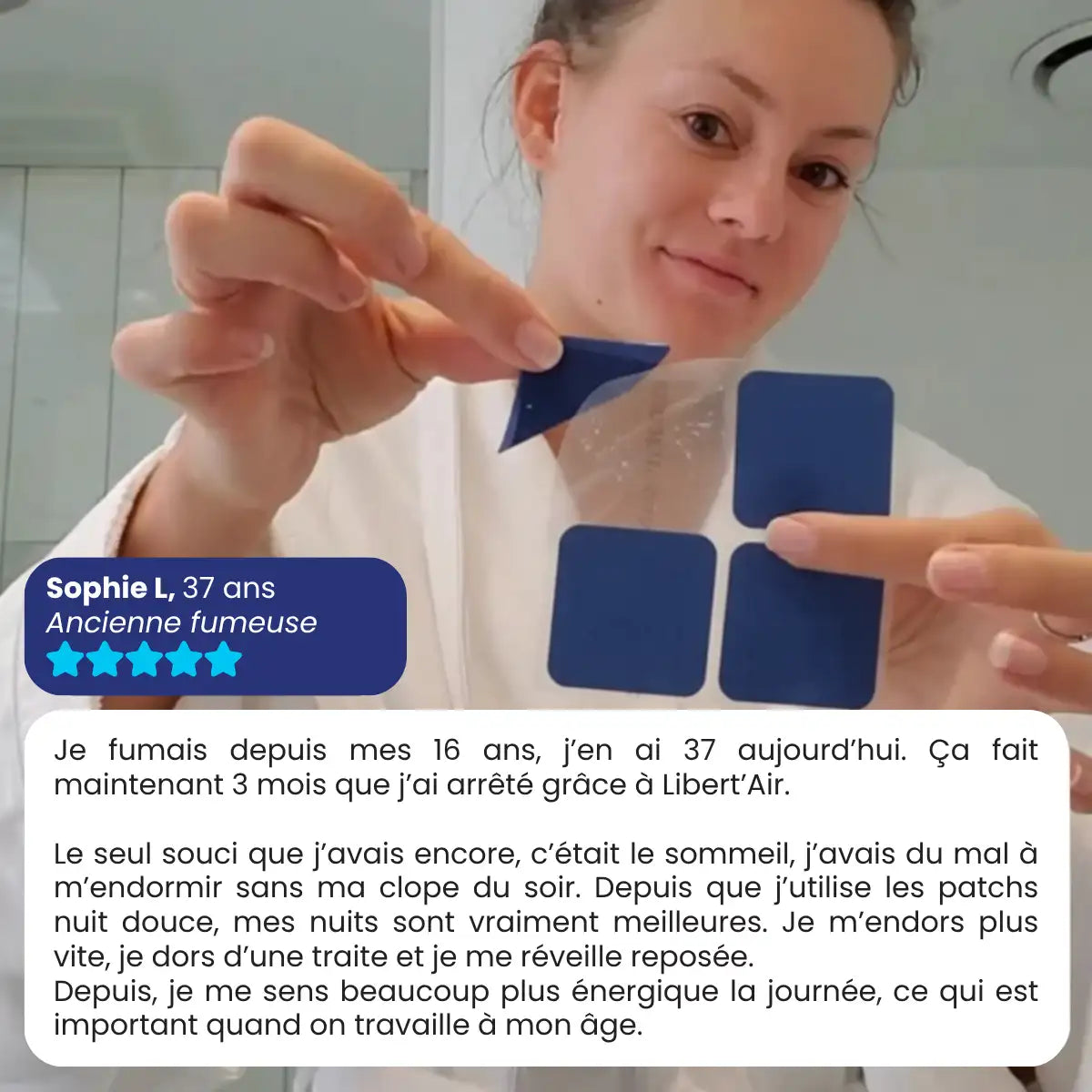 Patch sommeil - arrêt du tabac